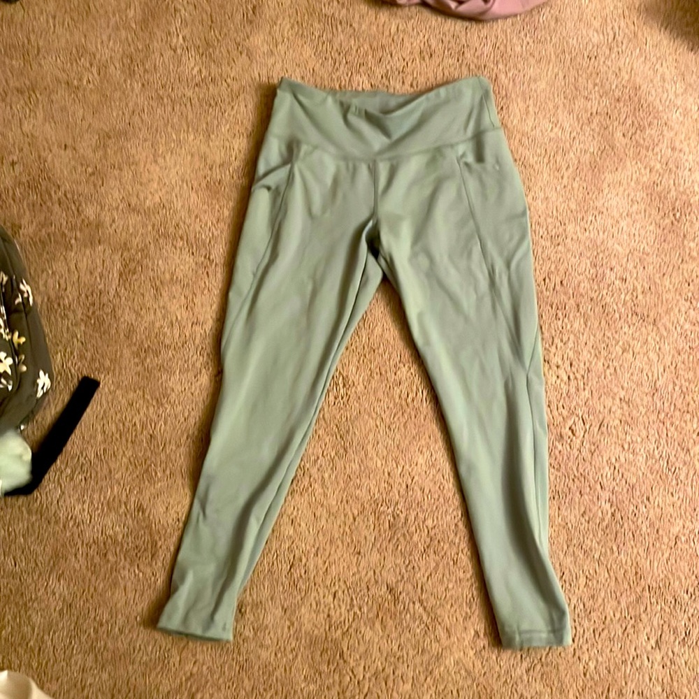 Sage green leggings